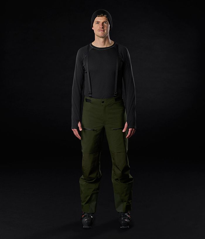 Pantalon Nieve The North Face Hombre Verde Oliva Verde Freethinker Futurelight™ 90185XNQY